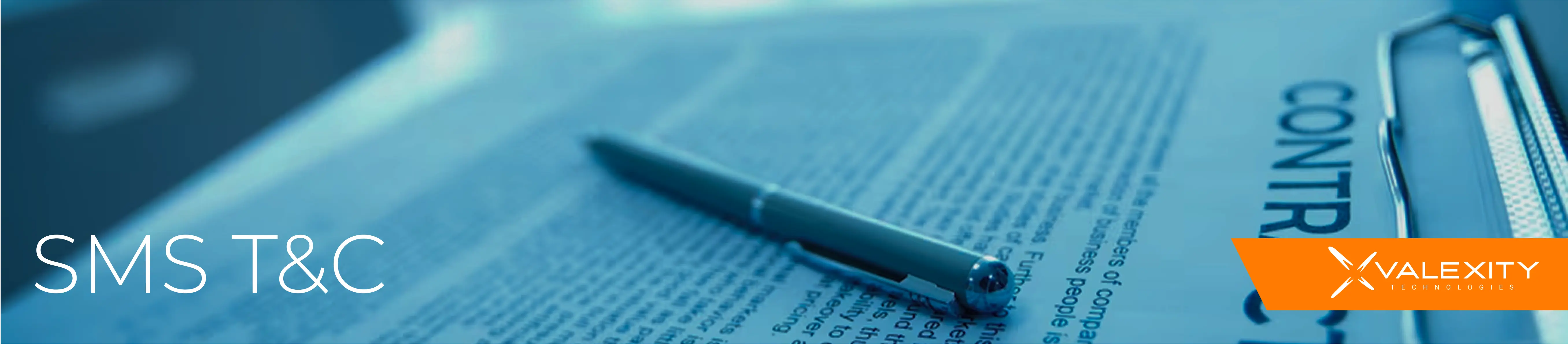 SMS Terms Banner